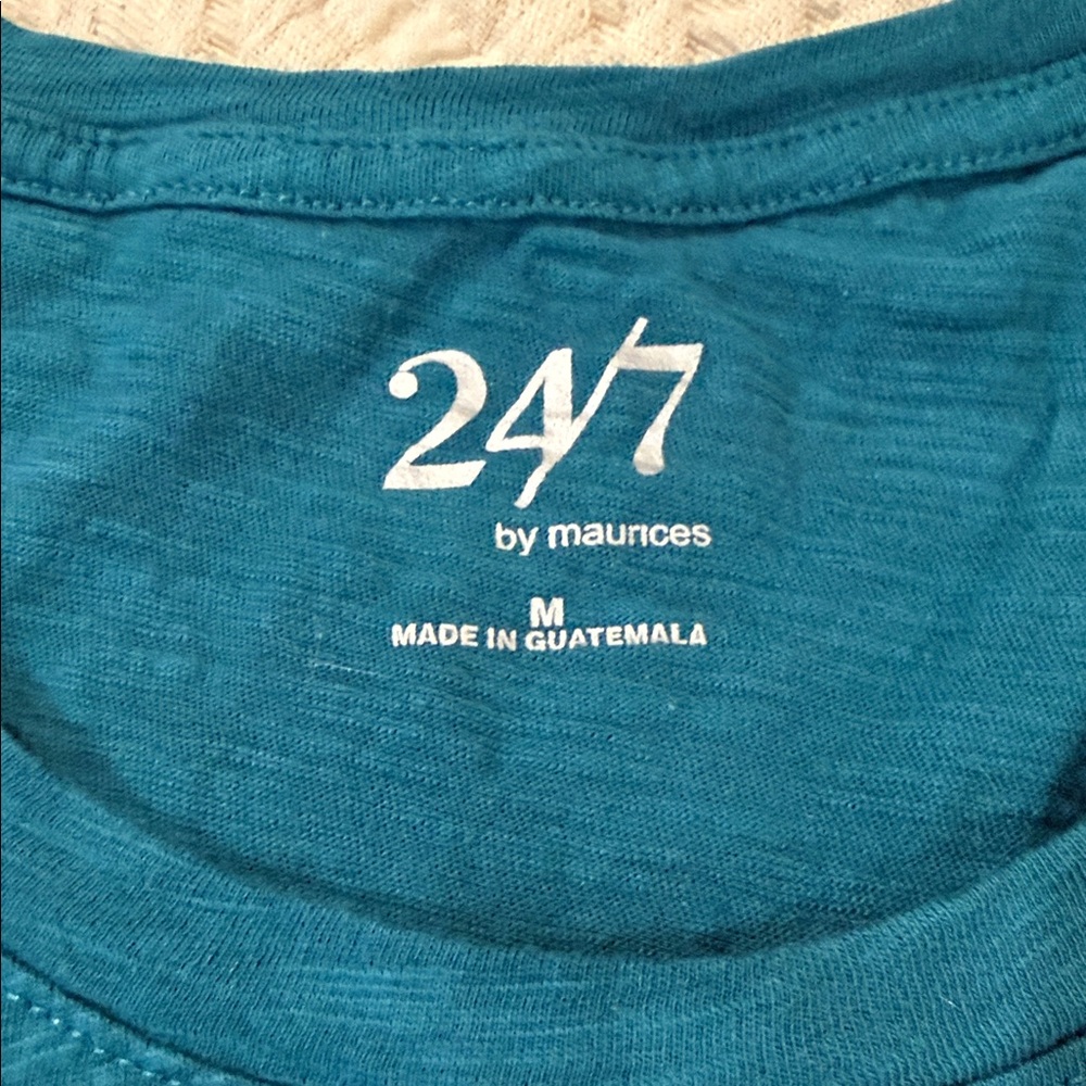 Women's Blue Top - Picture 2 of 2